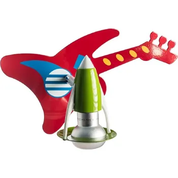 Dětské svítidlo ACA DECOR Dětské nástěnné svítidlo - Raketa