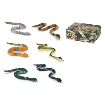 plyšák Wąż gumowy grzechoczący MIX