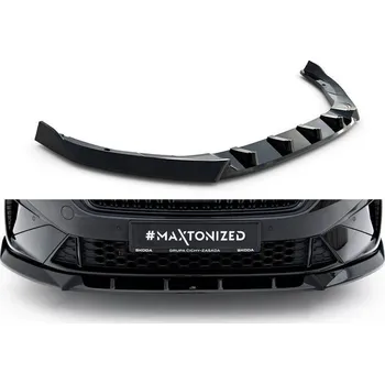 Nárazník Spojler pod nárazník lipa V.2 Škoda Octavia RS Liftback / Combi Mk4 Facelift černý lesklý plast