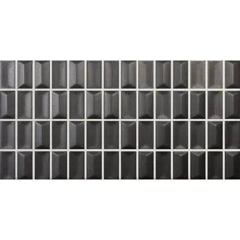 Obklad WOW 3D BARS 135539 12,5 x 25 x 1 černá 0,41 m2