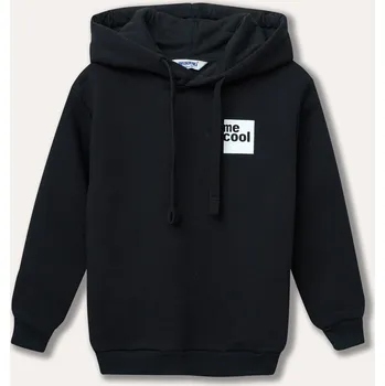 Chlapecká mikina Dětská mikina - Winkiki WTG 32123, černá Barva: Černá, Velikost: 140