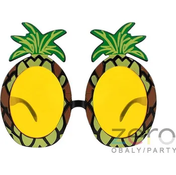 Karnevalová maska Brýle party 'Ananas'