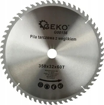 Pilový kotouč Pilový kotouč na dřevo 350x32x60T G00156 GEKO