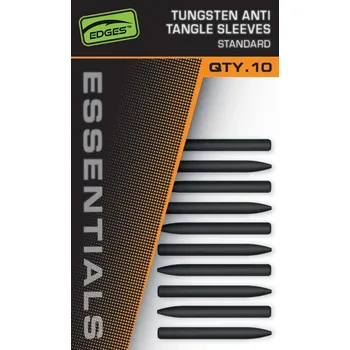 Fox Převleky Edges Essentials Tungsten Anti Tangle Sleeve 10 ks - Standart