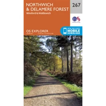 Encyklopedie Northwich and Delamere Forest - Ordnance Survey [EN] (2015, Skládaná mapa, Ordnance Survey)