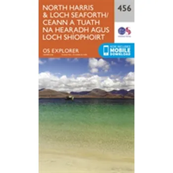 Encyklopedie North Harris and Loch Seaforth/Ceann a Tuath Na Hearadh Agus Loch Shiphoirt - Ordnance Survey [EN] (2015, Skládaná mapa, Ordnance Survey)