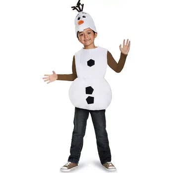 EPEE Dětský kostým Ledové království Olaf černý/bílý, 5-6 let