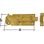 zástrč zamykací rovná 100x45x5,0mm WZP100