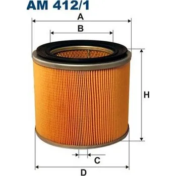 Vzduchový filtr Vzduchový filtr FILTRON AM 412/1