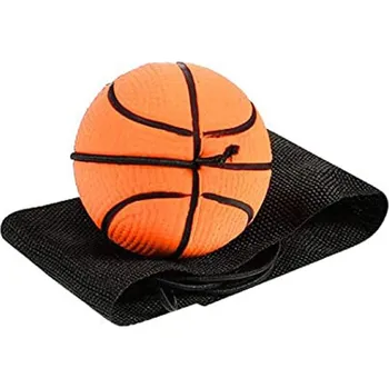 Florbalový míček Merco Wrist míček na gumě Barva: oranžová