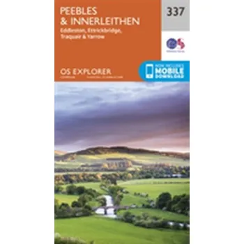 Encyklopedie Peebles and Innerleithen - Ordnance Survey [EN] (2015, Skládaná mapa, Ordnance Survey)
