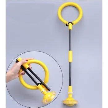 Švihadlo Skládací švihadlo / hula hoop - žluté