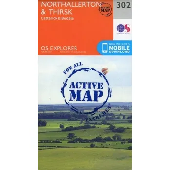 Encyklopedie Northallerton and Thirsk - Catterick and Bedale - Ordnance Survey