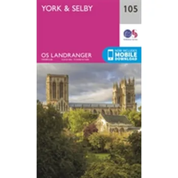 Encyklopedie York & Selby - Ordnance Survey [EN] (2016, Skládaná mapa, Ordnance Survey)