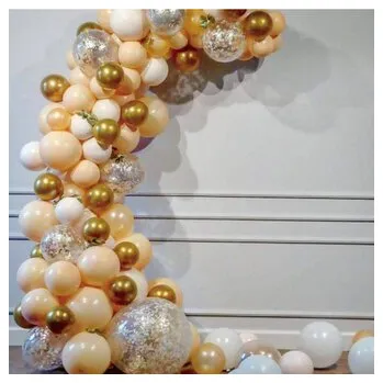 Balónková girlanda oranžová 128ks - Cakesicq