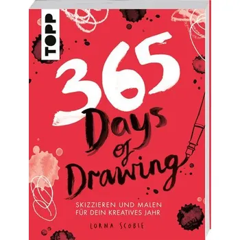Encyklopedie 365 Days of Drawing - Scobie, Lorna [DE] (2024, Brožovaná / brožovaná, Frech Verlag GmbH)