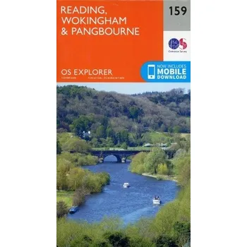 Encyklopedie Reading, Wokingham and Pangbourne - Ordnance Survey [EN] (2015, Skládaná mapa, Ordnance Survey)
