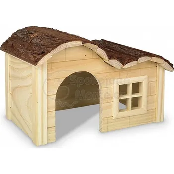 Kerbl GmbH Kerbl domek Jessi dřevo 28,5 x 17,5 x 19,5 cm