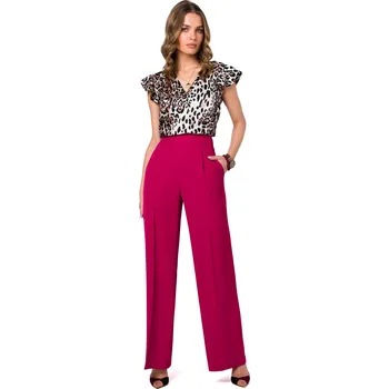 Dámské kalhoty Dámské kalhoty model 177224 Stylove XXL