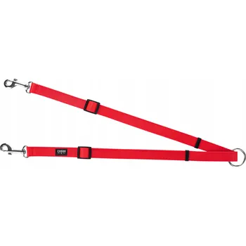 Vodítko pro psa Chaba Rozdvojka na vodítko pro psa 20mm Červená L