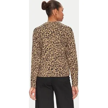 Dámský svetr Pieces Svetr Seo 17156343 Hnědá Regular Fit L