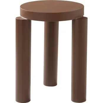 Toaletní stolek Jotex Hnědý kovový odkládací stolek SALA 36 cm