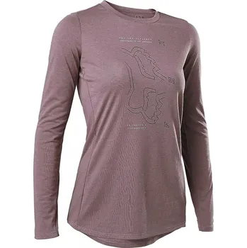 cyklistický dres FOX RANGER dres dl.r.dámský plum Varianta: M