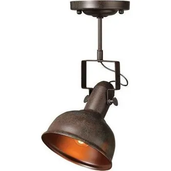 ACA DECOR Retro stropní svítidlo RIVIERA max. 60W/E27/230V/IP20, hnědé