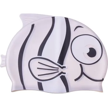 Dětská plavecká čepice - šedá