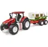 autíčko Bruder Roadmax 03453 traktor s přívěsem a kládami