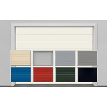Garážová vrata Sekční garážová vrata DIY do šířky 3000 mm bez pohonu - nestandardní barva výšky 2030 mm