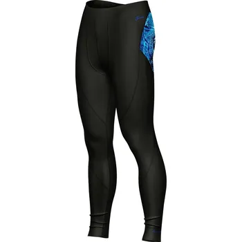 Pánské termo spodky Pánské funkční spodky dlouhé D.N.A. černá Bamboo Thermo - Modrá / S