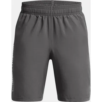 Chlapecké oblečení Chlapecké kraťasy Under Armour UA Woven Wdmk Shorts 1383341-025 Šedá YXL