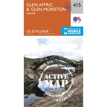 Encyklopedie Glen Affric and Glen Moriston - Ordnance Survey