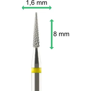 Fréza Tvrdokovová fréza - 8x1,6mm