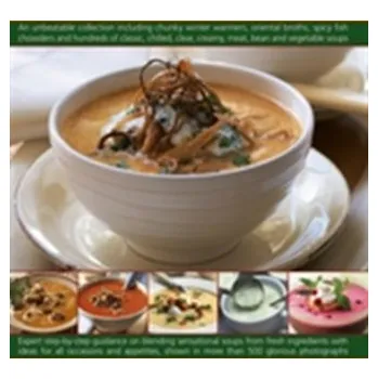 500 Soup Recipes - Bridget Jones [EN] (2016, Brožovaná, Anness Publishing)