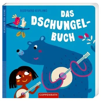 První čtění Das Dschungelbuch - Rudyard Kipling [DE] (2024, Formát desky, Coppenrath F)