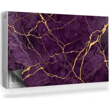 Obraz Magnetická podložka na radiátor, kryt 100 x 60 cm fialová