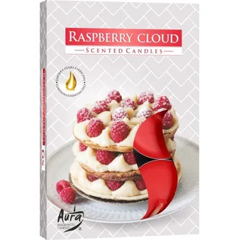 Svíčka Svíčka čajová 6ks Raspberry Cloud