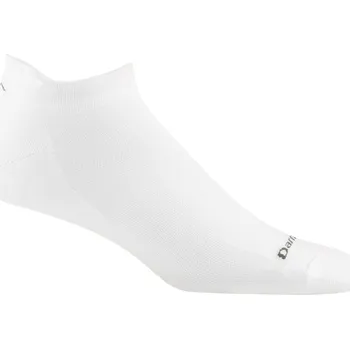 Pánské oblečení Darn Tough ponožky RUN NO SHOW ULTRA Lightweight Merino - pánské - bílé Velikost: L