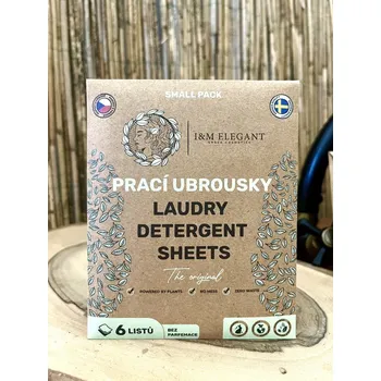 Prací prostředek I&M Elegant Prací papírky - vzorek 6ks bez parfemace