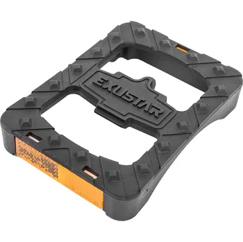 Pedál na kolo adaptér pedálů EXUSTAR E-RR2 MTB,plastový,černý