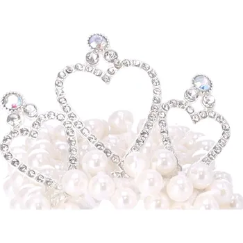 Vlasová gumička, gumička do vlasů, pro dívky s perlami - korunka, typ II