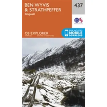 Encyklopedie Ben Wyvis and Strathpeffer - Ordnance Survey [EN] (2015, Skládaná mapa, Ordnance Survey)