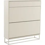 Jotex Béžový lakovaný botník LYCKEBY 100 x 25 cm