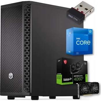 Stolní počítač Pix Titan Počítač i7 12Gen 32GB DDR4 512GB SSD NVMe RTX 4060Ti Win11