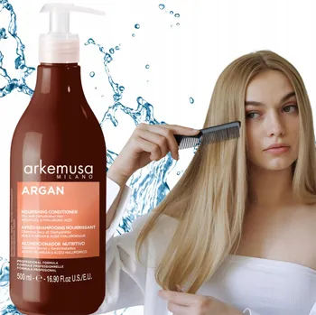 Arkemusa Argan Vyživující kondicionér pro suché a dehydrované vlasy 500 ml