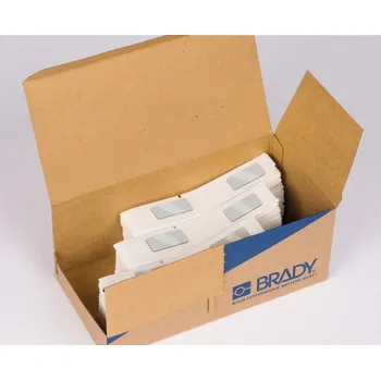 Brady M6-07-7593-SL / 312035, Engraved Plate Replacement Labels, 18 mm x 35 mm