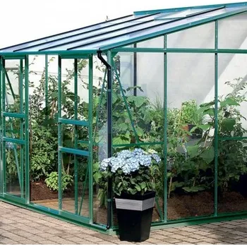 Skleník skleník VITAVIA IDA zelený 130 x 2550 x 2220 mm, PC 6 mm, zelená, balení 1 ks