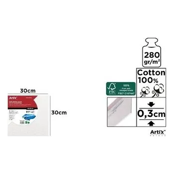 Set školních potřeb Tablica malarska 30x30x0,3cm 280G/m2